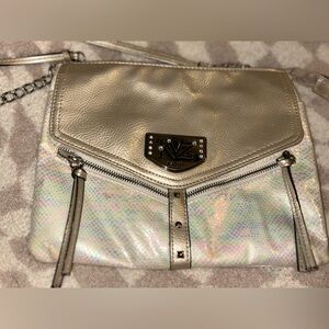 Kathy Van Zealand Iridescent Crossbody Bag